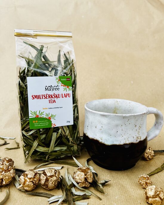 Smiltsērkšķu lapu tēja 25 g