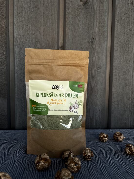 Ķiploksāls ar dillēm 80 g