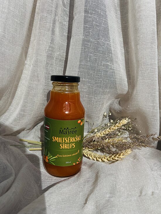 Smiltsērkšķu sīrups 330 ml
