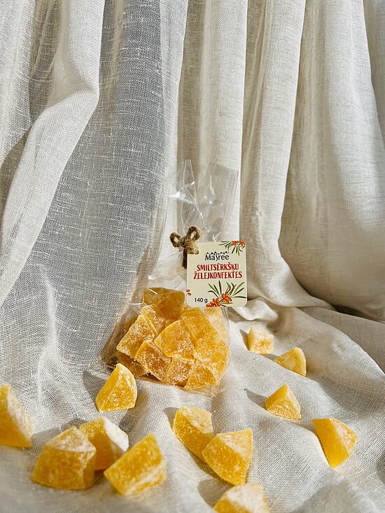 Smiltsērkšķu želejkonfektes 140g